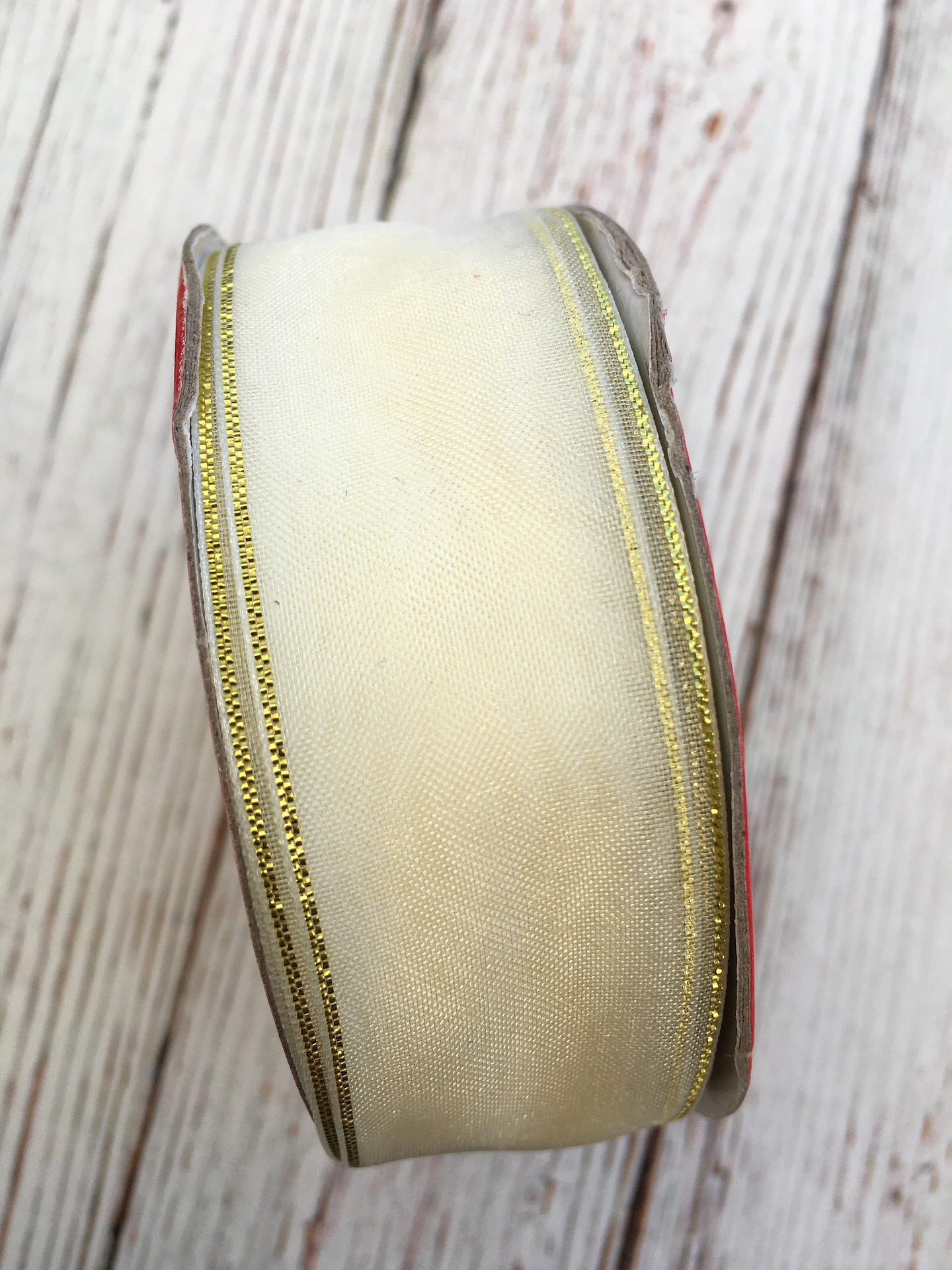 Rollo Cinta Organza Lúrex 25mm 5