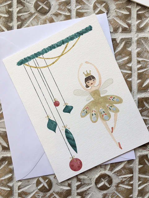 Tarjetas Navideñas Cascanueces