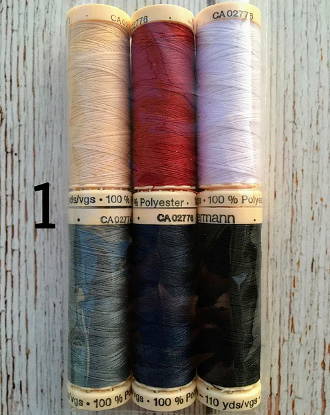 Set 6 hilos cosetodo Gütermann