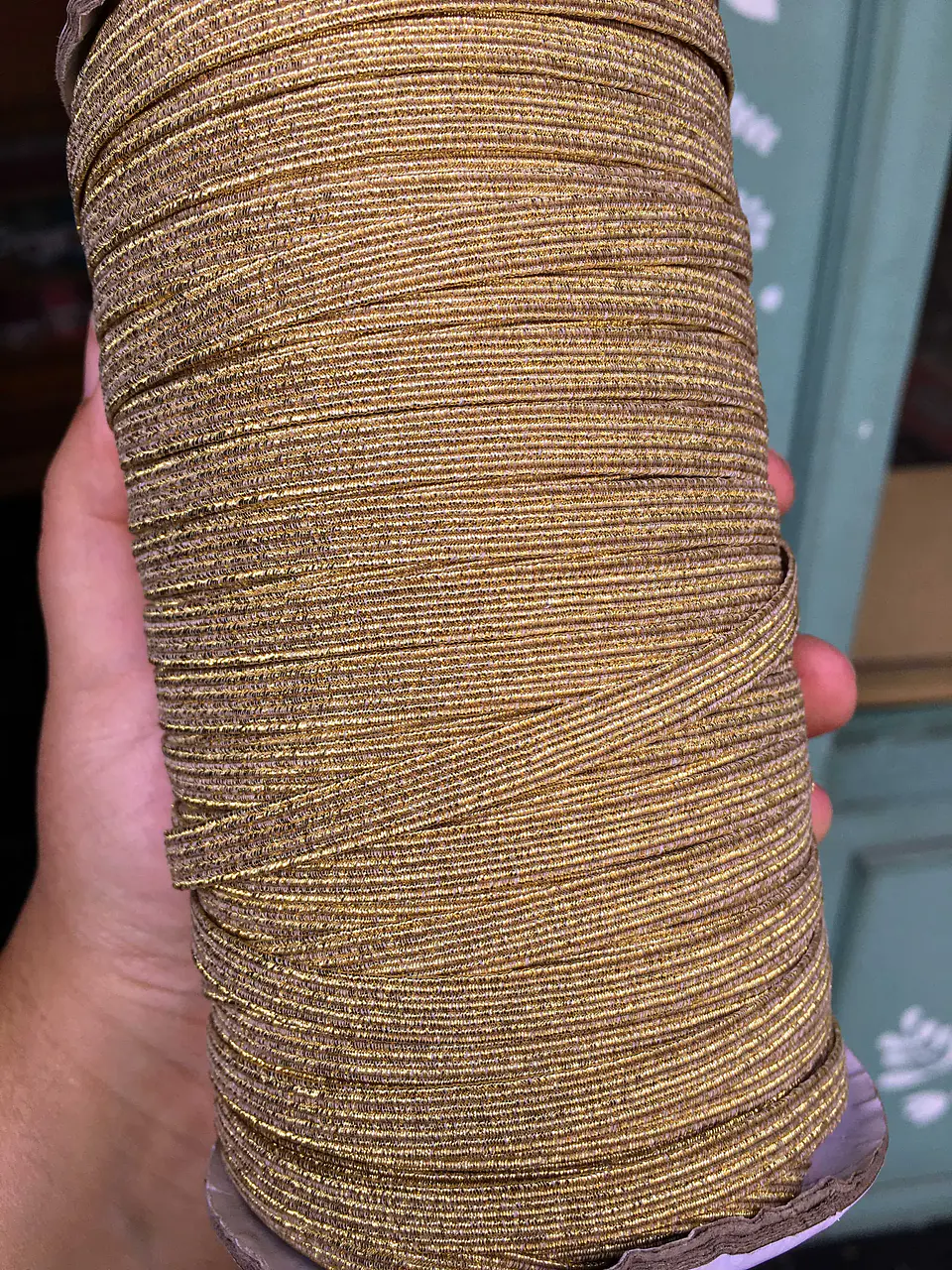 Elástico metalizado 3mts 3