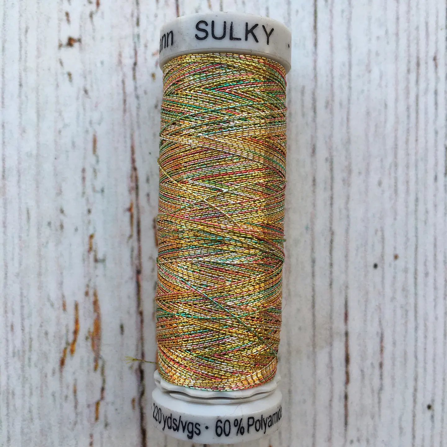 Hilo Sulky Metalizado 200mt 3