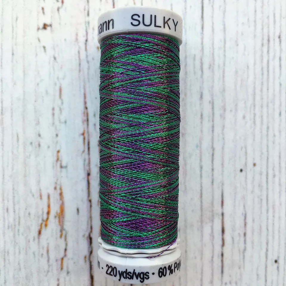 Hilo Sulky Metalizado 200mt 4