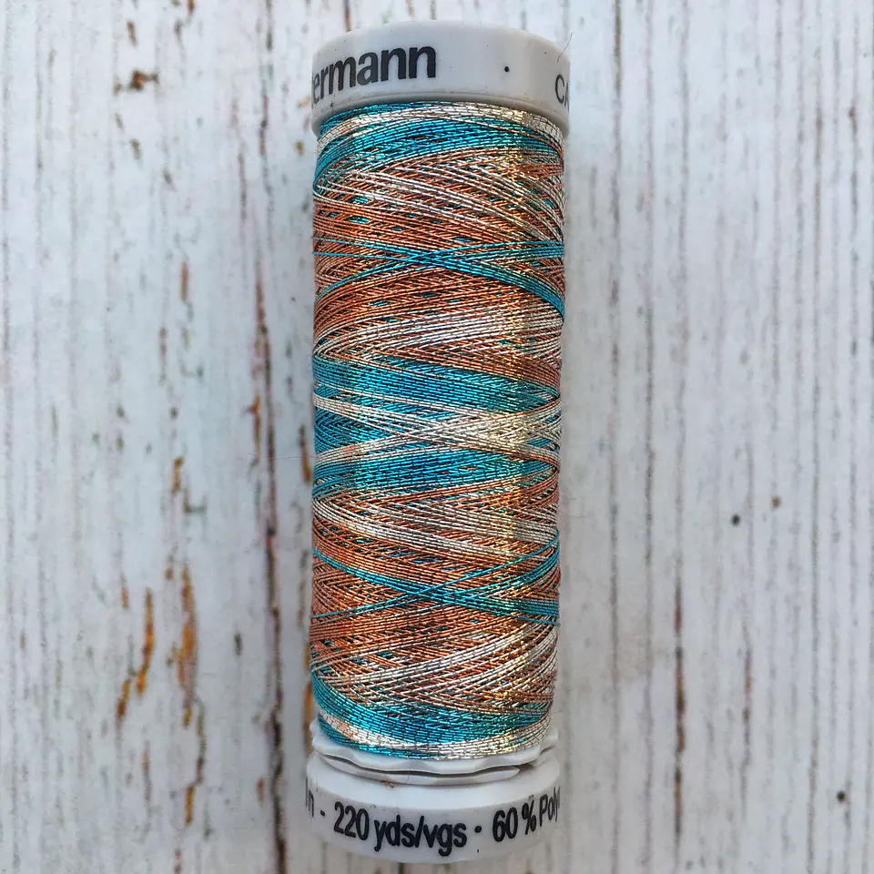 Hilo Sulky Metalizado 200mt 8