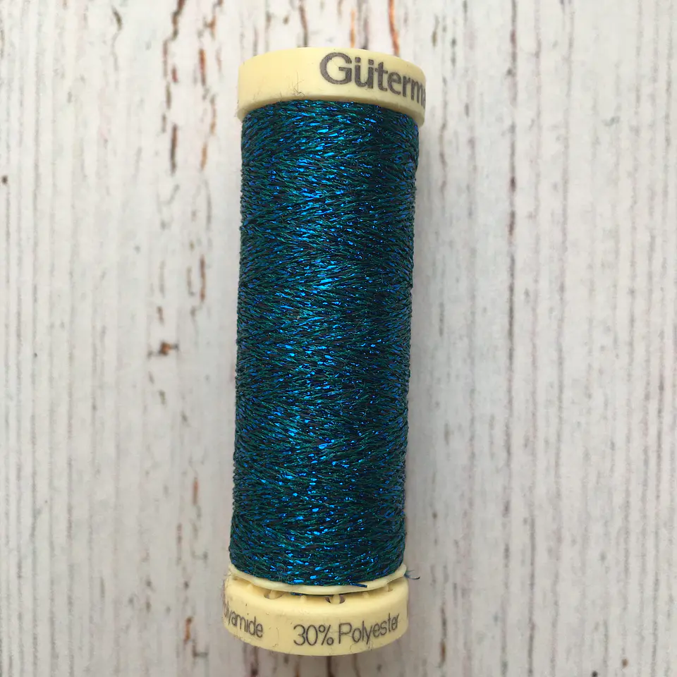 Hilo Metalizado Gutermann 50mt 9