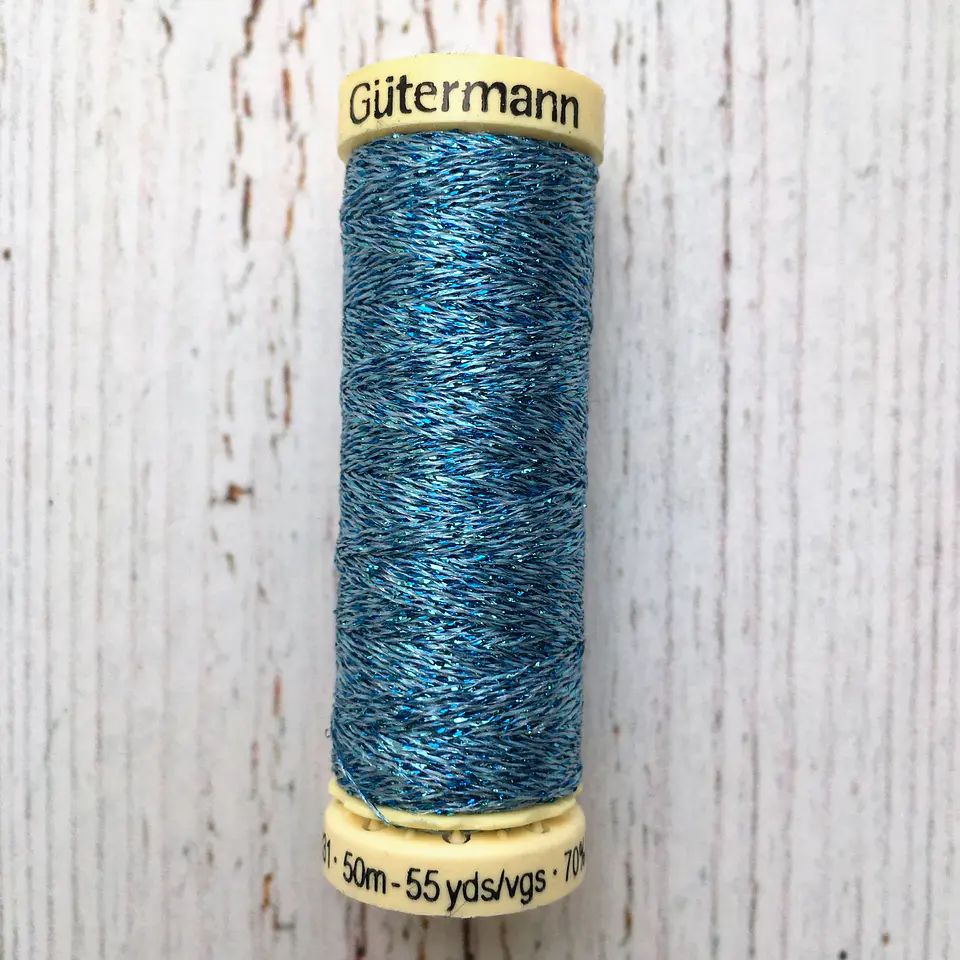 Hilo Metalizado Gutermann 50mt 11
