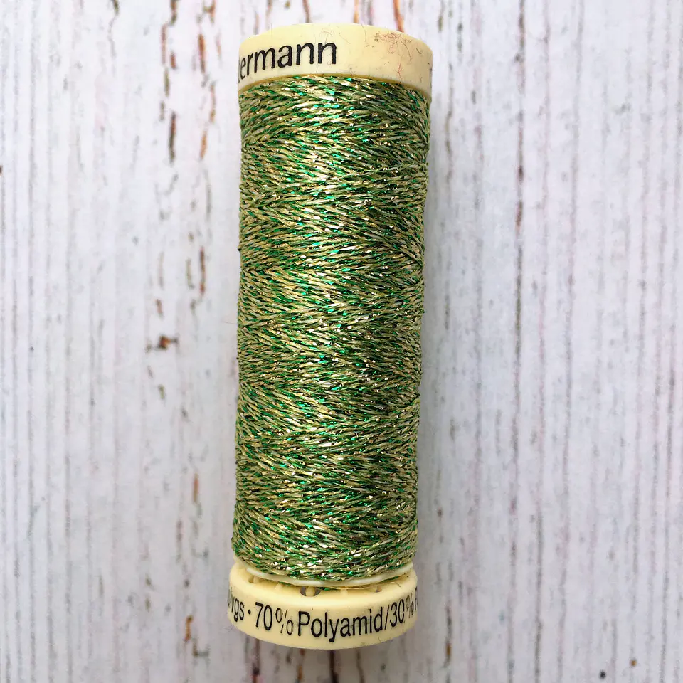 Hilo Metalizado Gutermann 50mt 13