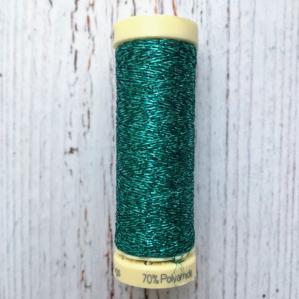 Hilo Metalizado Gutermann 50mt 12