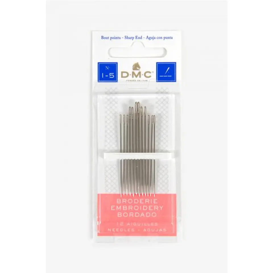 Set de Agujas de Bordar N°1-5 DMC 1