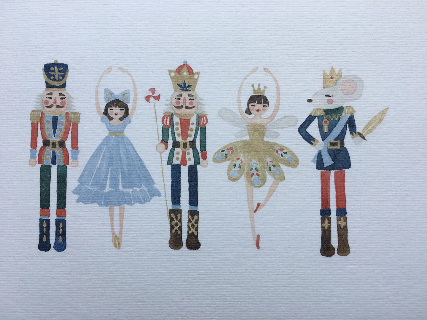 Tarjetas Navideñas Cascanueces 5