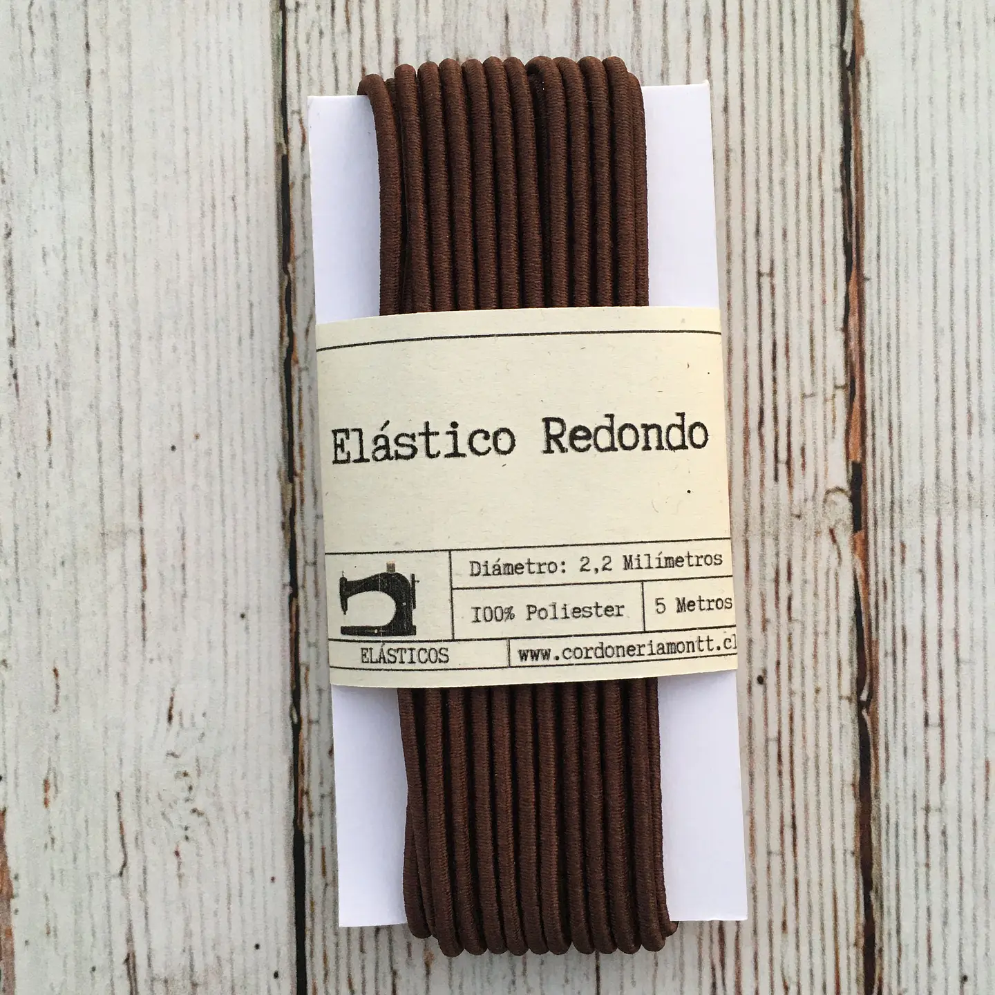 Elástico redondo colores 5mts 7