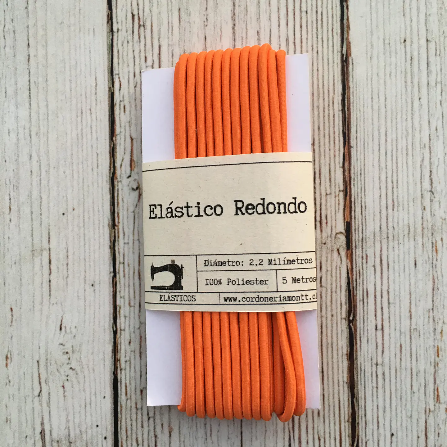 Elástico redondo colores 5mts 14