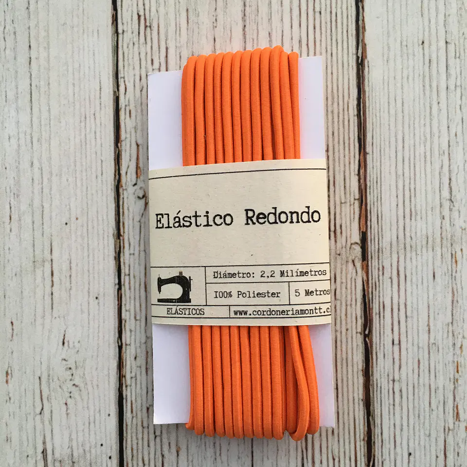 Elástico redondo colores 5mts 14