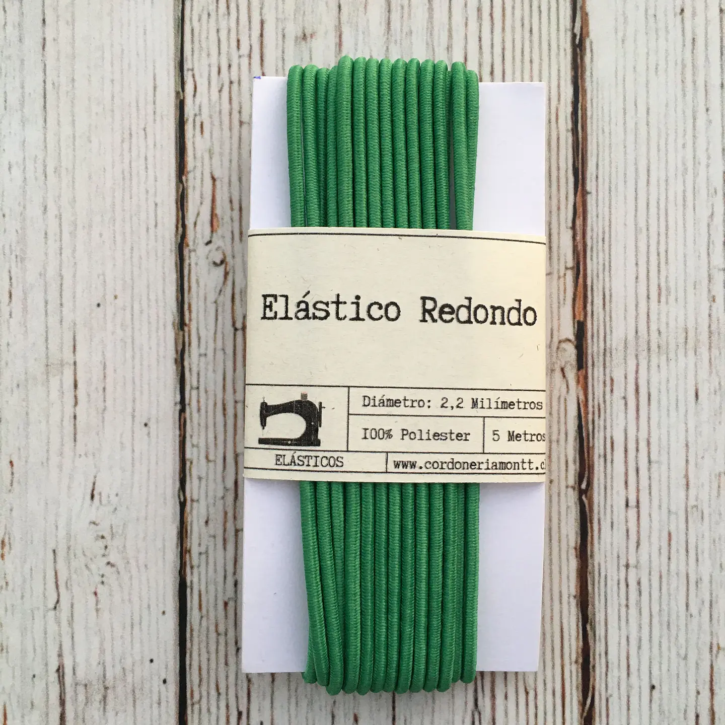 Elástico redondo colores 5mts 19