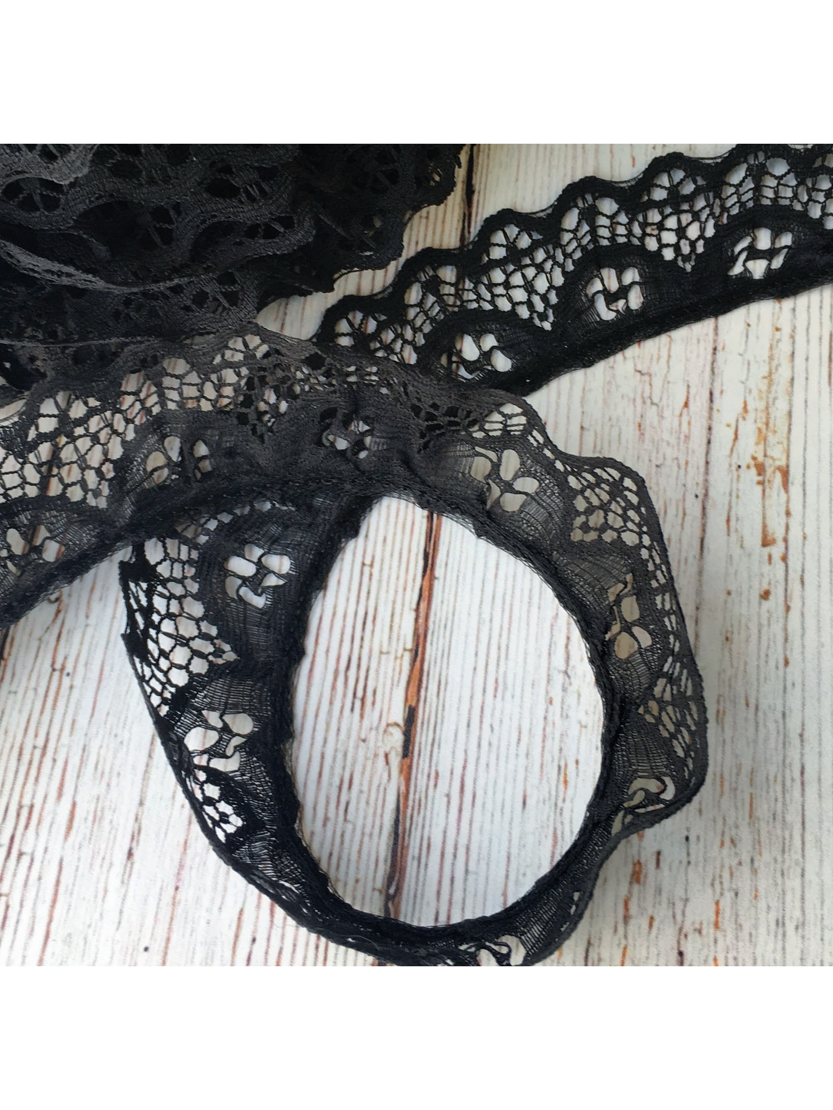 Encaje Negro 45mm (3mts) 1