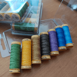 Set hilos algodón Multicolour Creativ