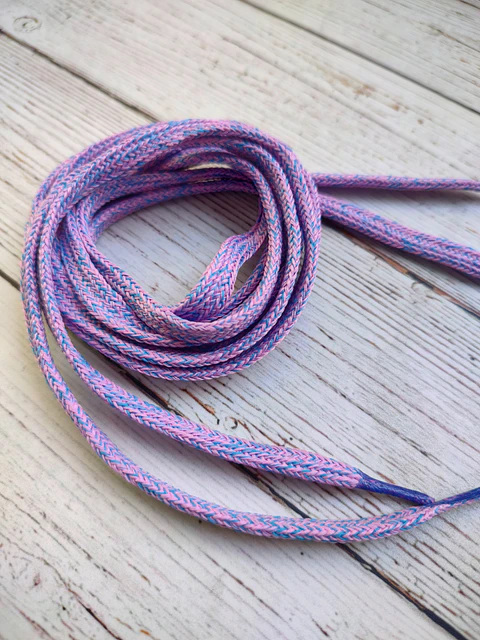 Cordones Zapatillas planos Lila 120cm