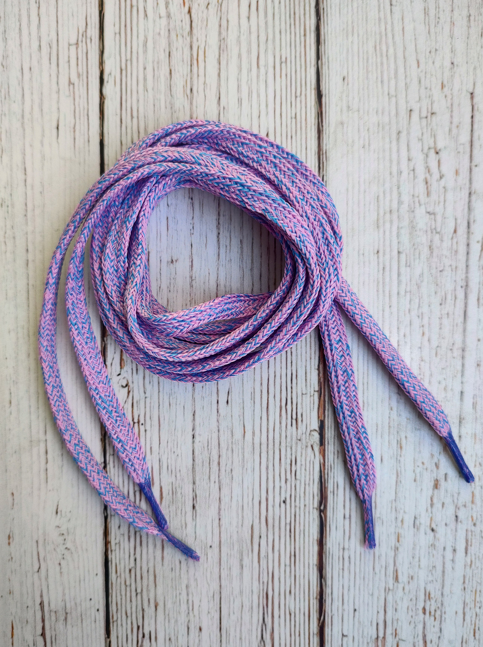 Cordones Zapatillas planos Lila 120cm 2