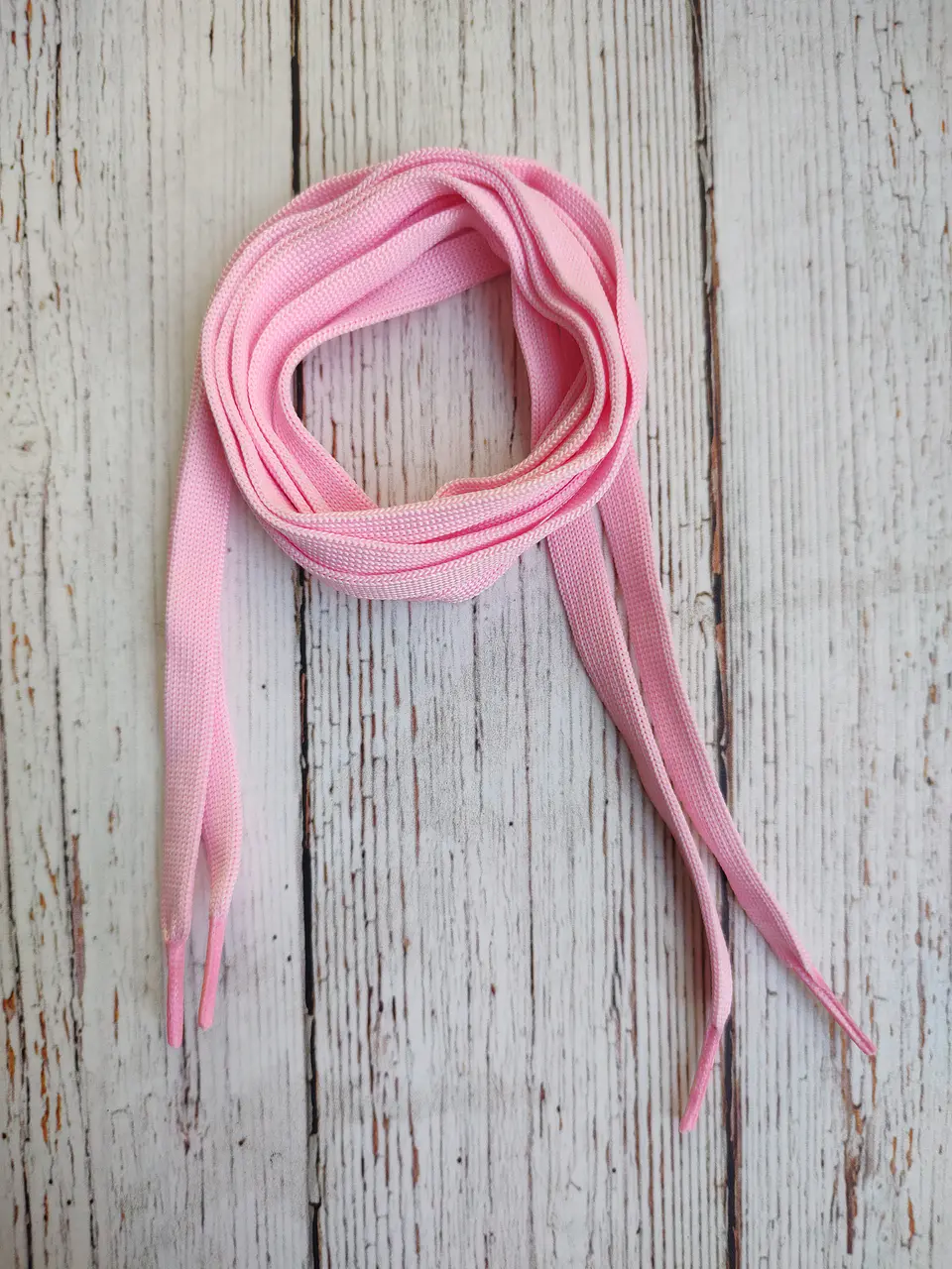 Cordones Zapatillas planos Rosados 120cm 1