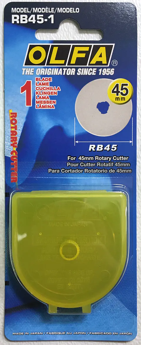 ﻿Repuesto cuchillo rotativo Olfa 45mm