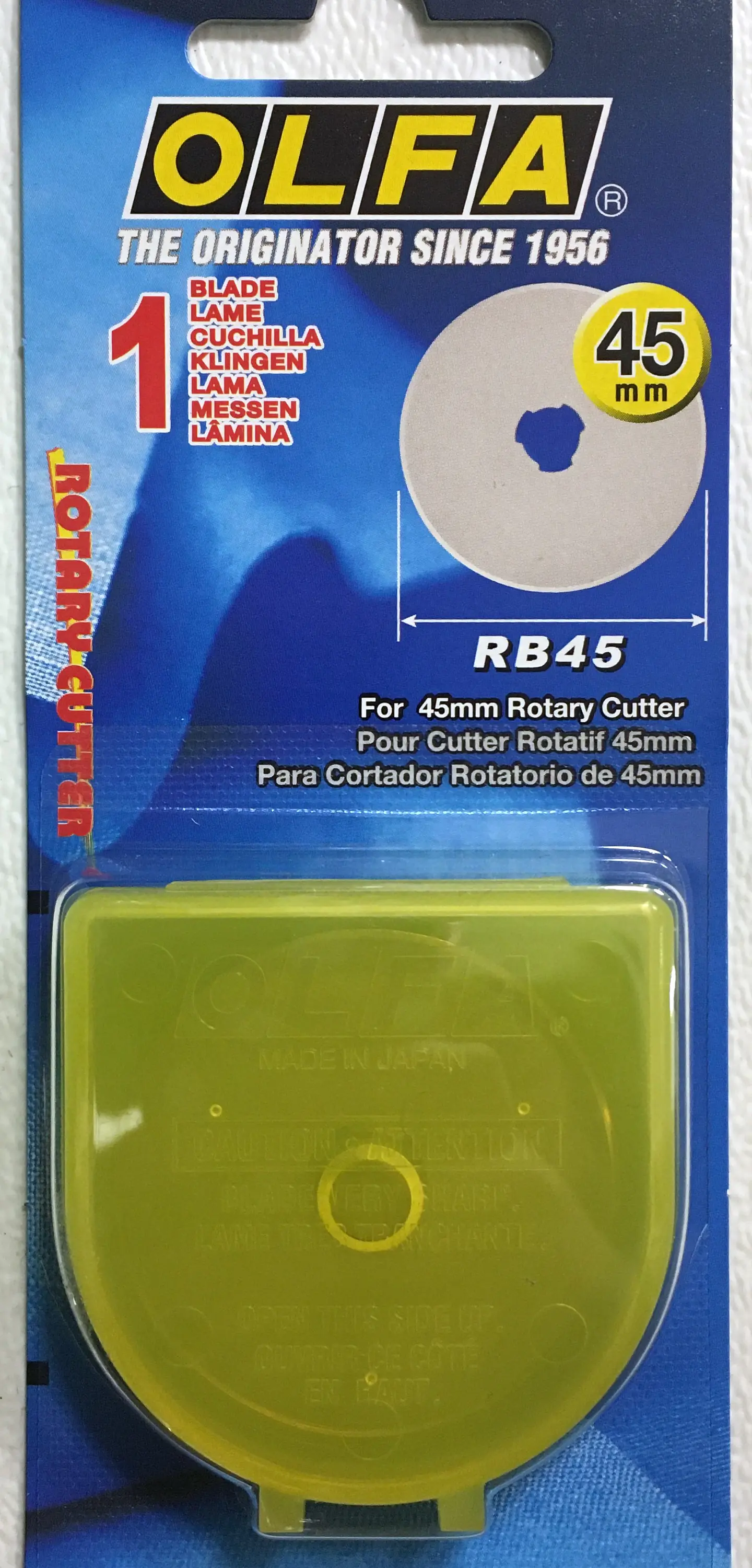 ﻿Repuesto cuchillo rotativo Olfa 45mm 2