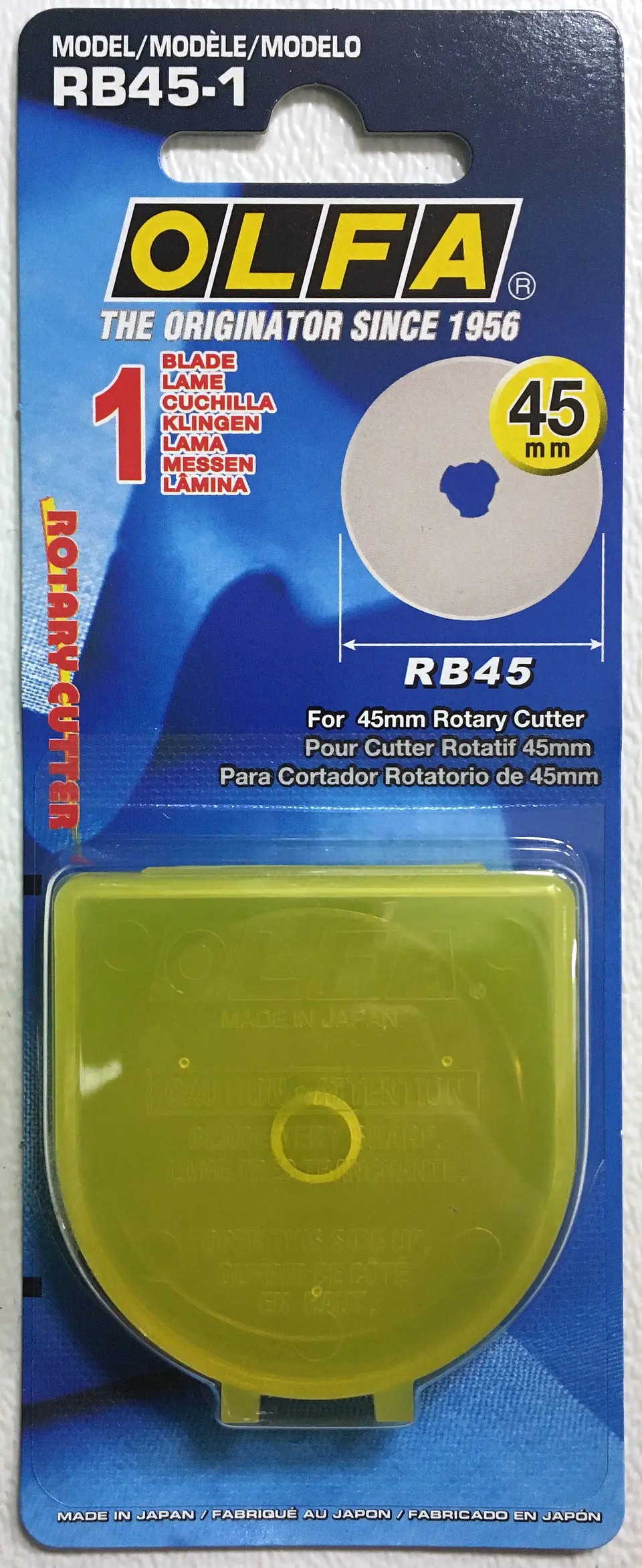 ﻿Repuesto cuchillo rotativo Olfa 45mm 2