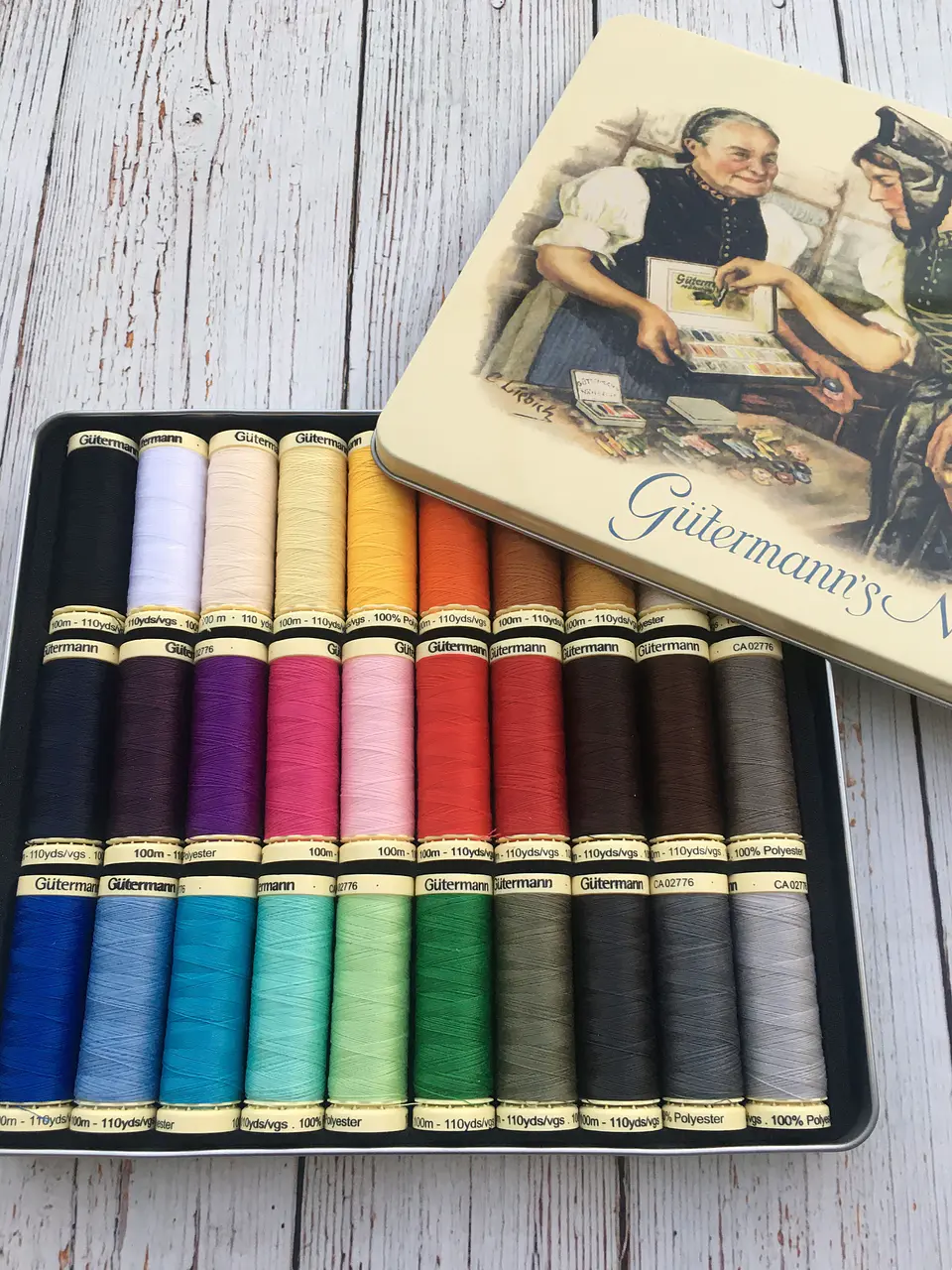 Caja Hilos Gutermann Nostalgia 1930 3