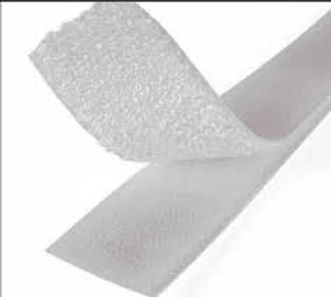Velcro 25mm Blanco 2mts
