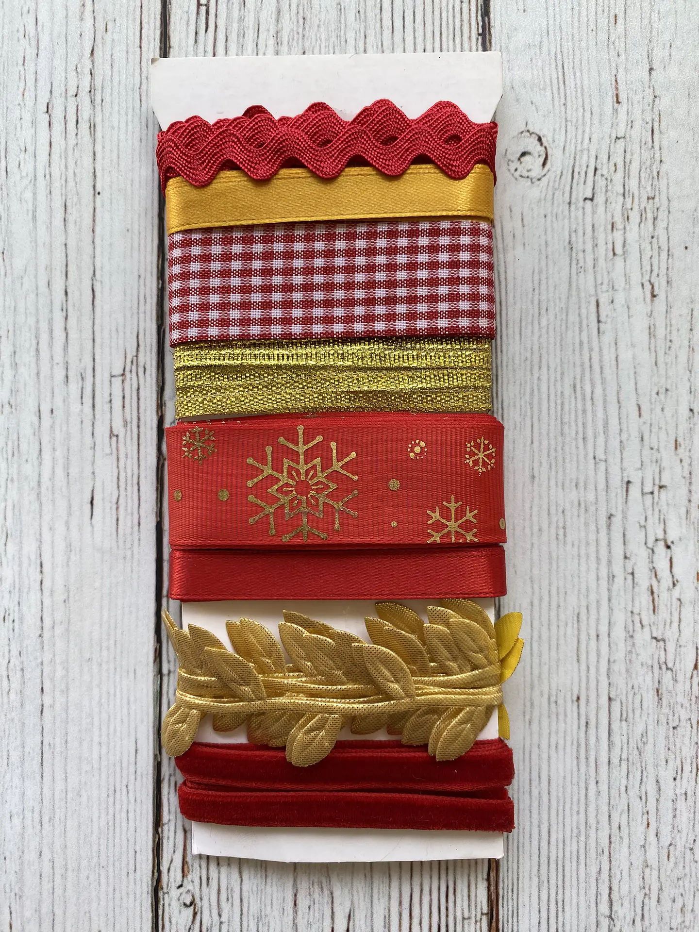 Set de Cintas navideñas  3