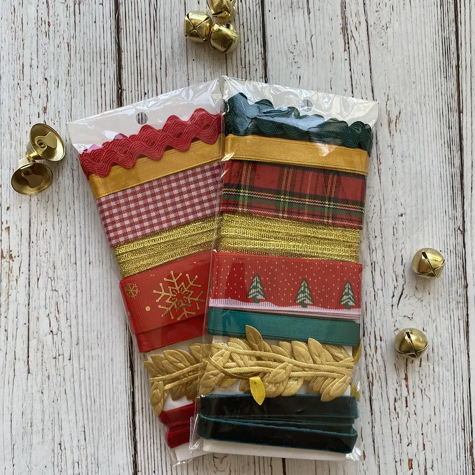 Set de Cintas navideñas  1