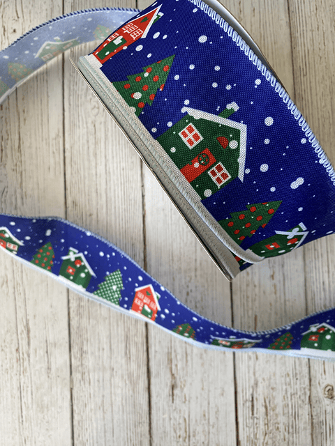 Cinta Casitas Navideñas 6cm