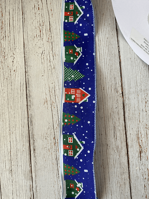 Cinta Casitas Navideñas 6cm