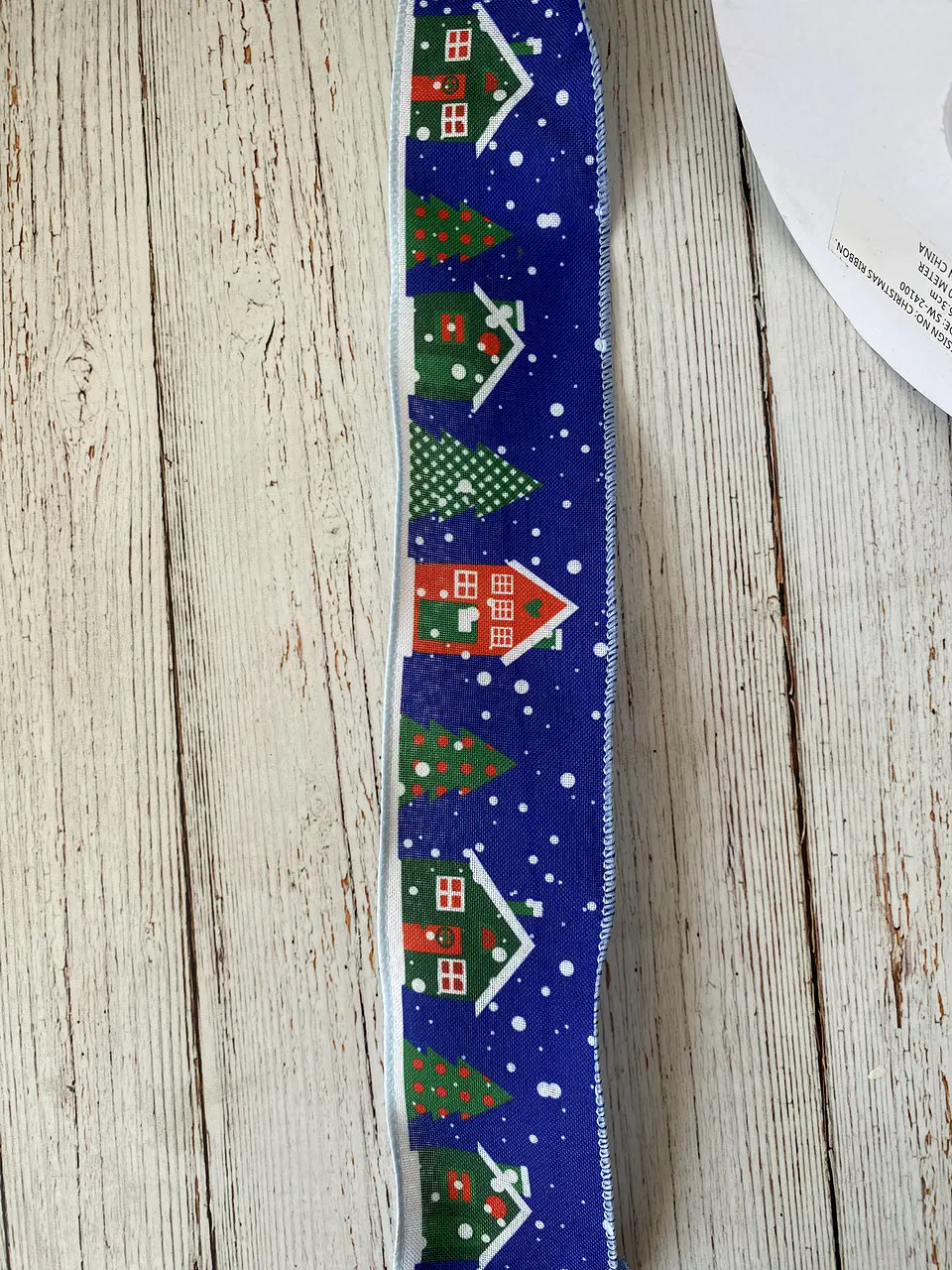 Cinta Casitas Navideñas 6cm 2