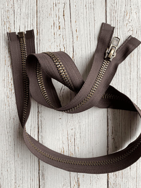 Cierre bronce separable 75cm #8