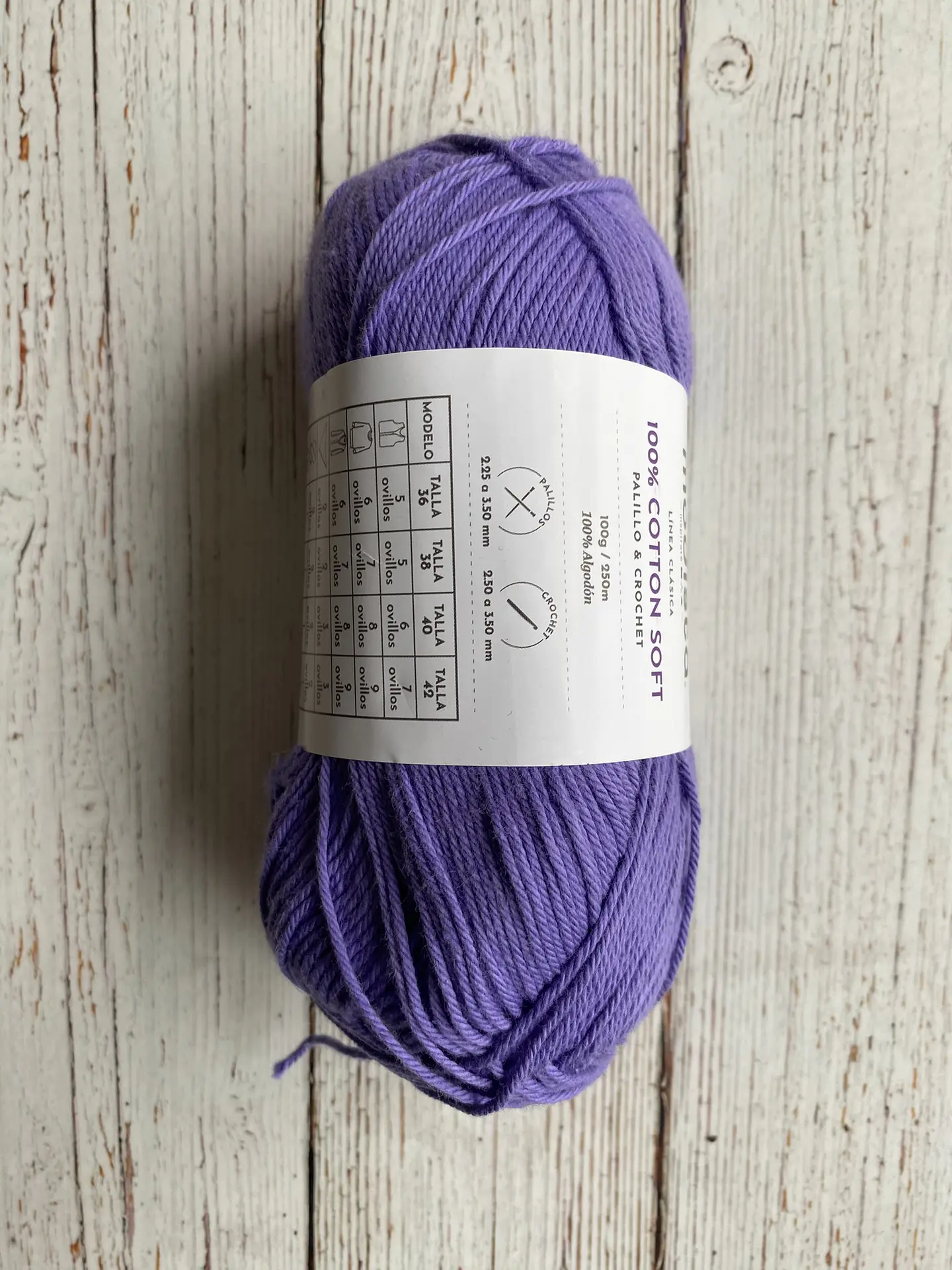 100% Algodón Cotton Soft 12