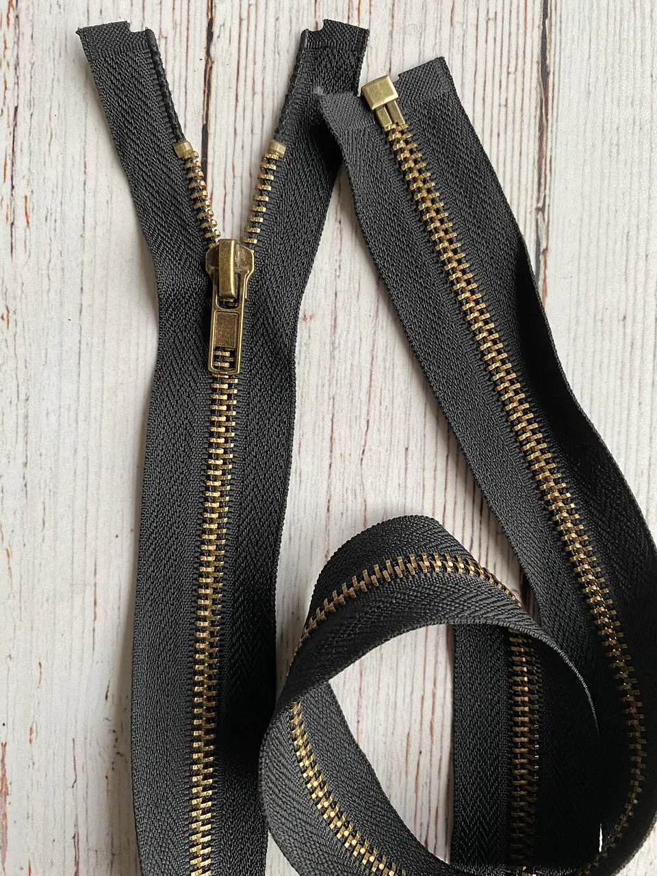 Cierre bronce separable 60cm #5 2