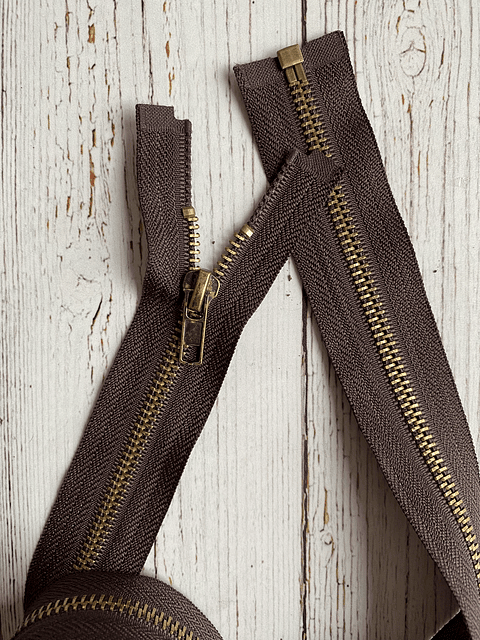 Cierre bronce separable 65cm #5