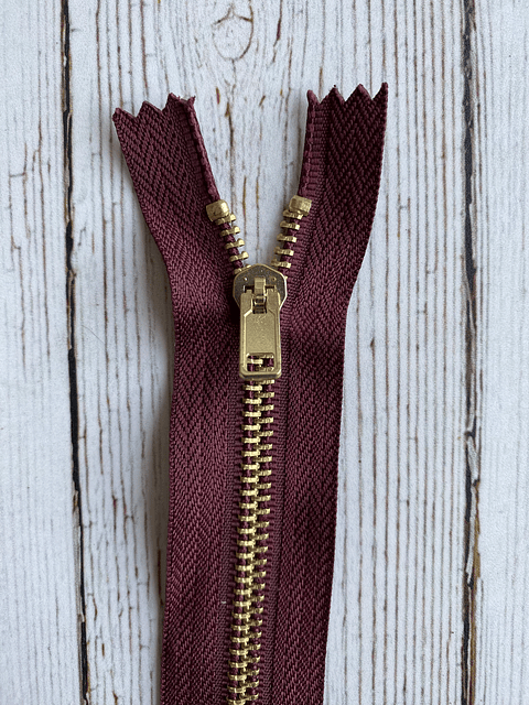 Cierre bronce 12cm #5