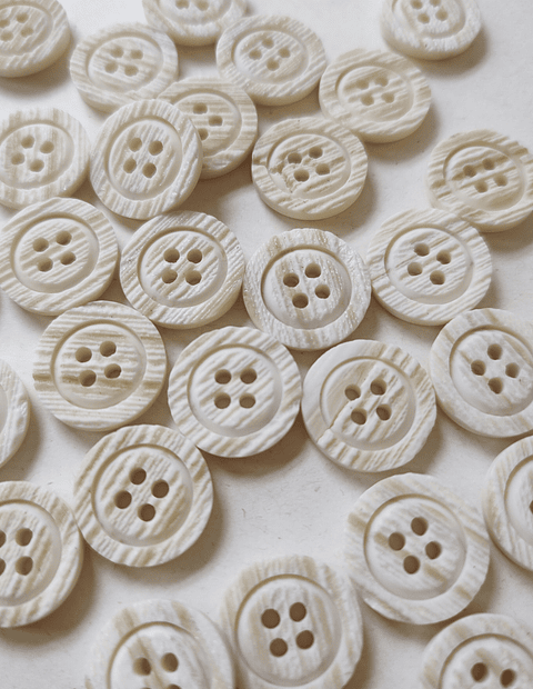 Set 6 botones textura 18mm