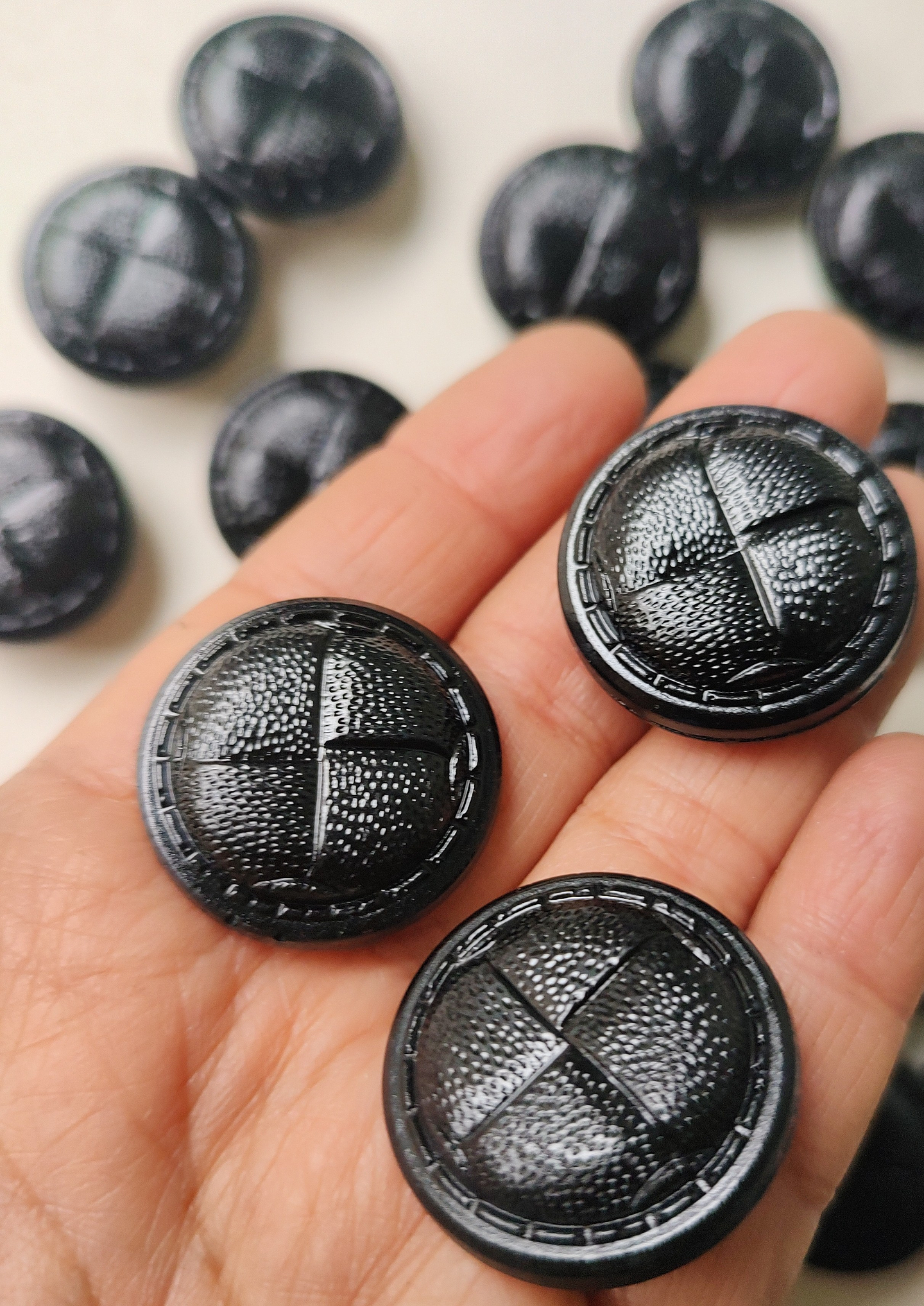 Botón Premium Trama 25mm 1