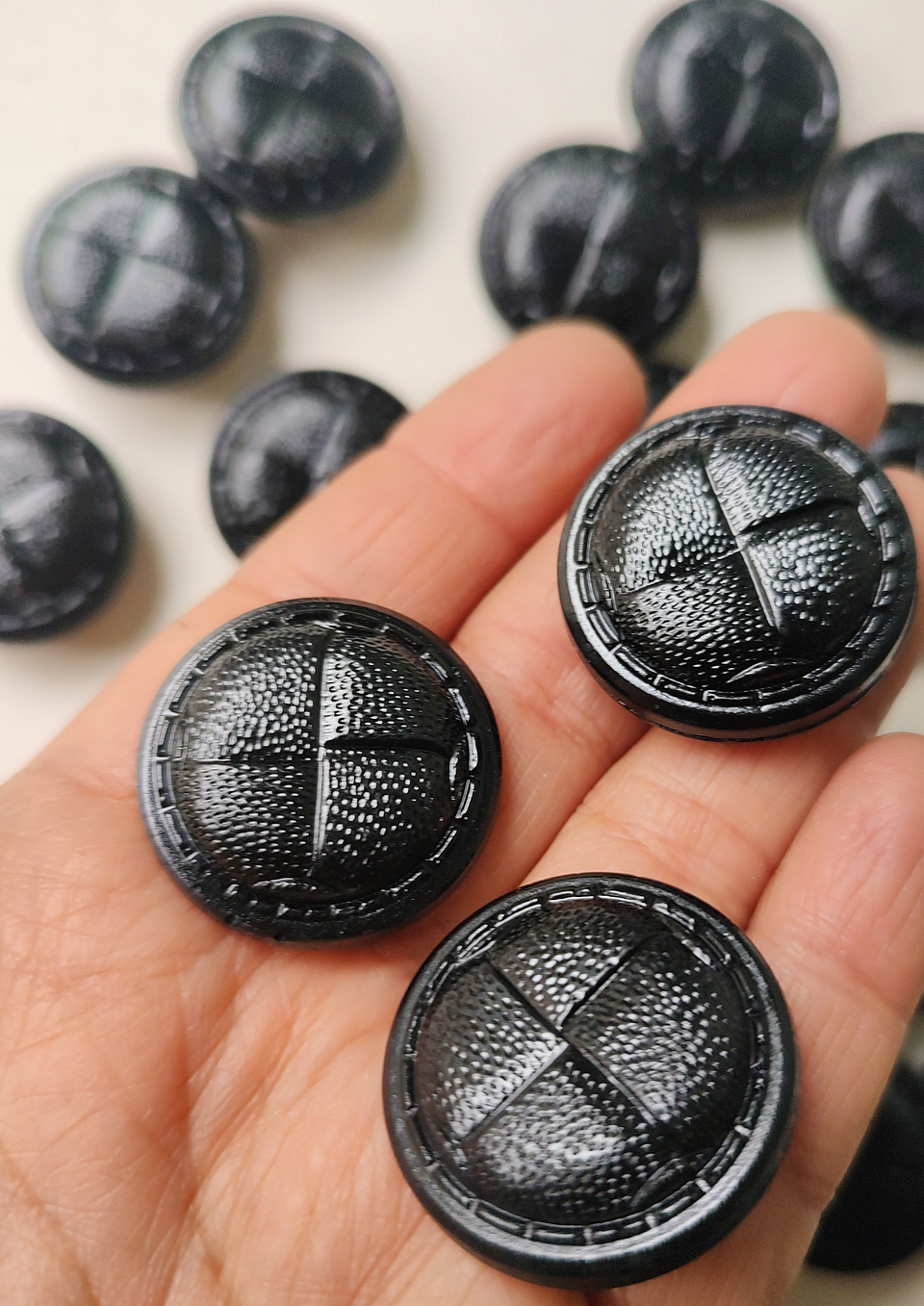 Botón Premium Trama 25mm 1