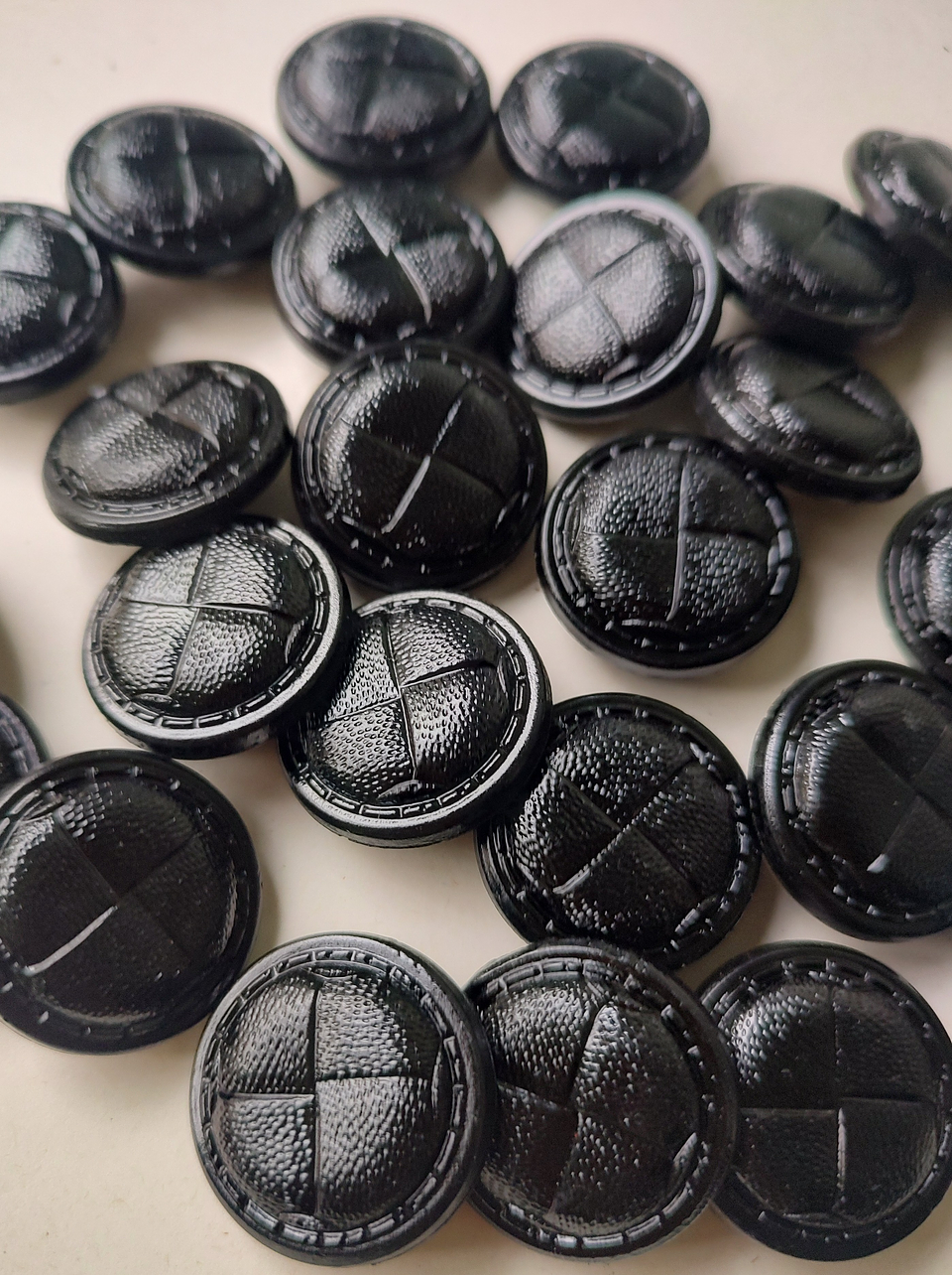 Botón Premium Trama 25mm 2