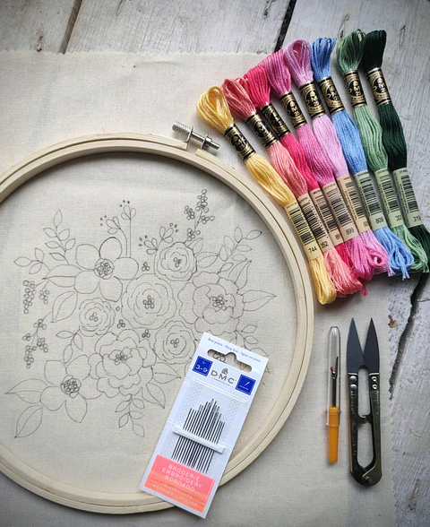 Kit Bordado Primavera