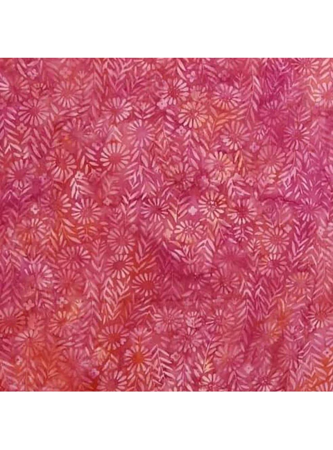 Tela 100% Algodón Batik Margaritas