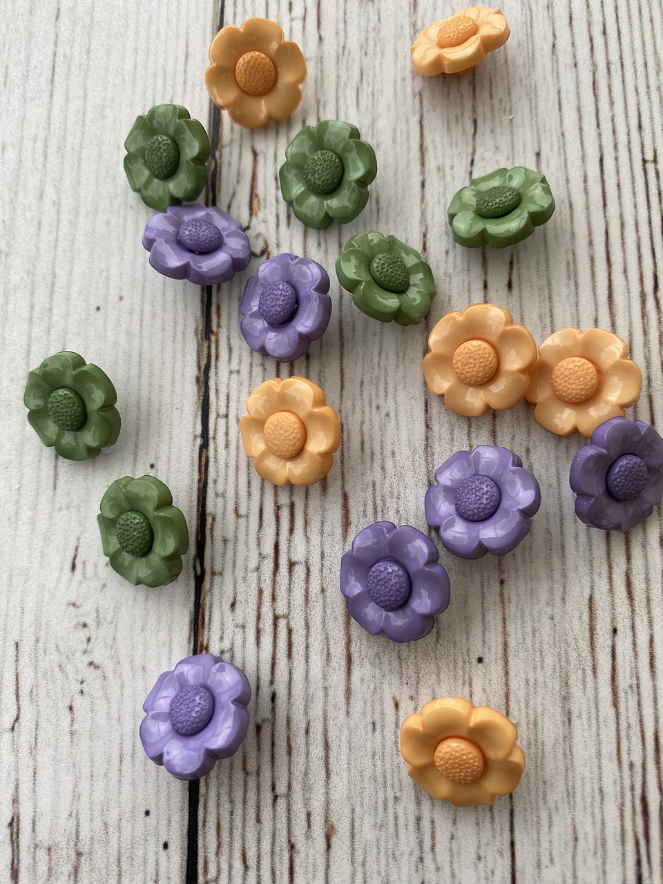 Botón Primavera set de 6 1