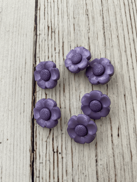 Botón Primavera set de 6