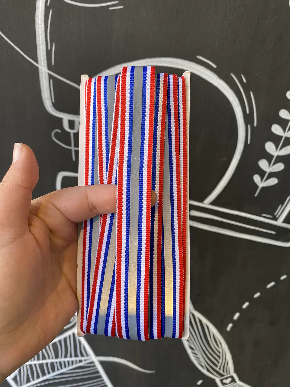 Cinta reflectante tricolor 1