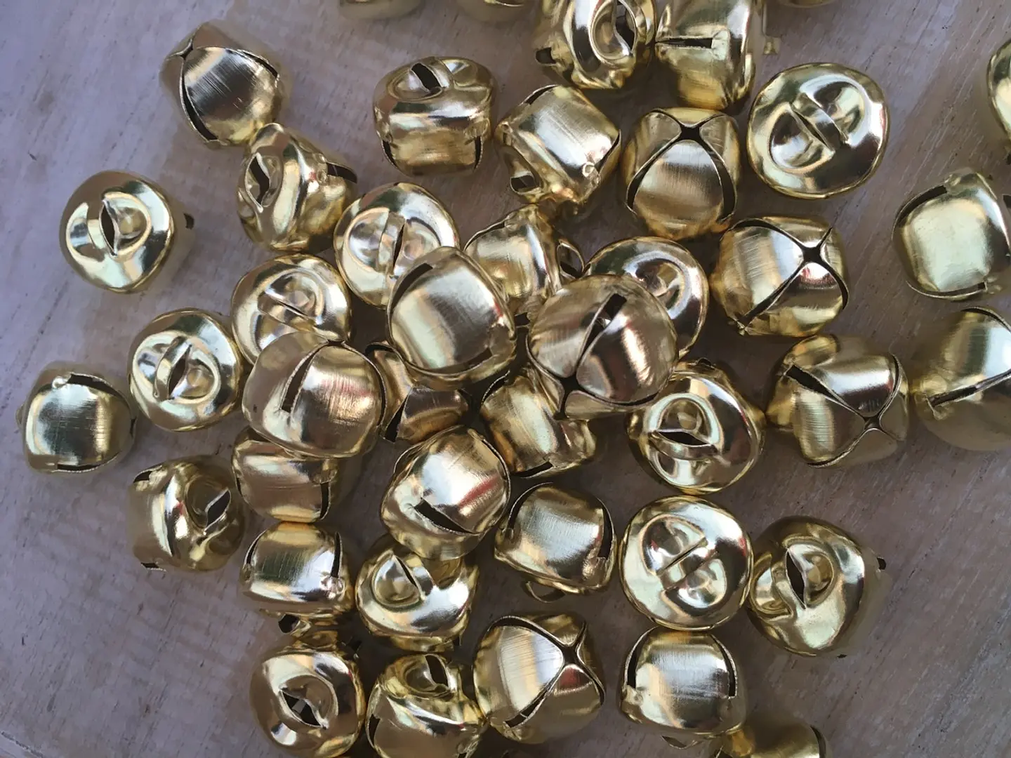 Bolsa 100 Sonajeros Dorados 2