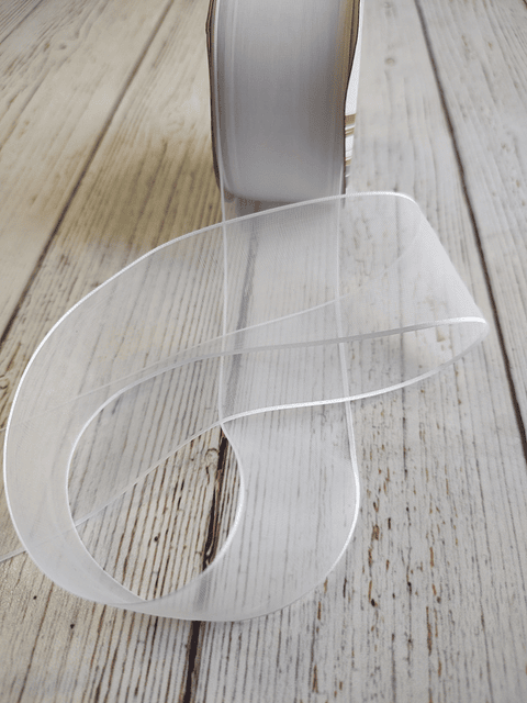 Cinta Organza 38mm 10mts