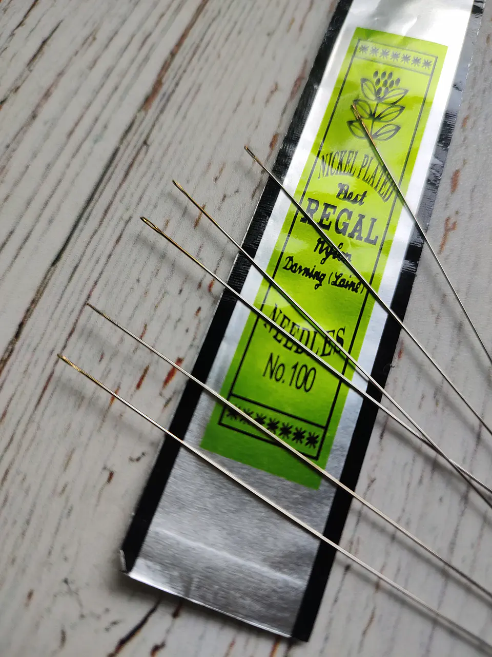 Set Agujas Regal extra fina #100 1