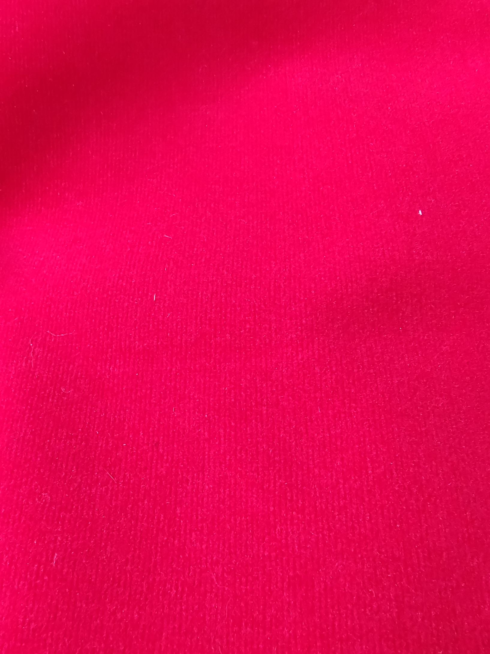 Corte Tela Flocking Roja 2